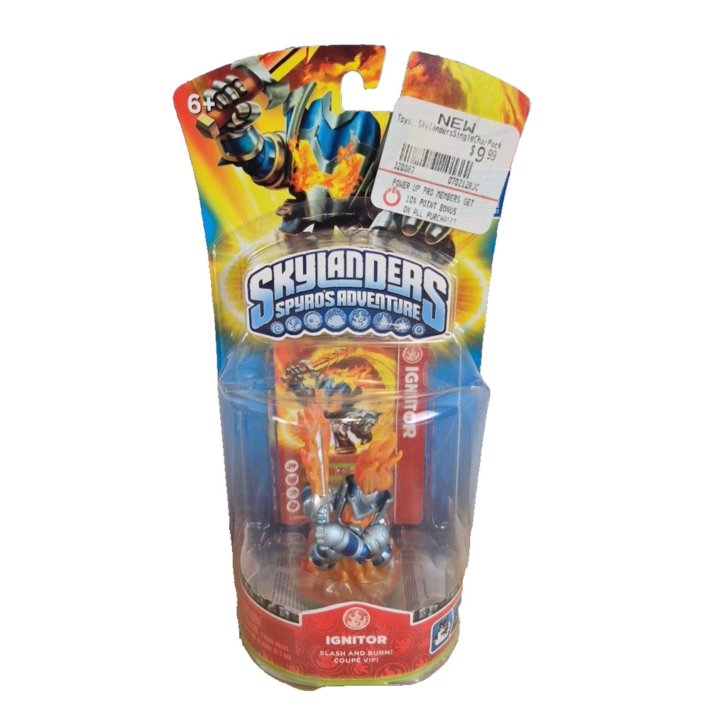 Skylanders Activision Spyros Adventure Ignitor Slash & Burn Toys To Life Figure
